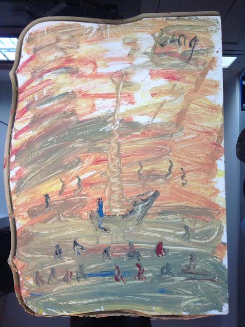 Art by outsider artist Purvis Young featured on new David Byrne album