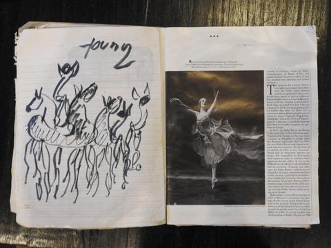 Purvis Young Journal  Ballerina