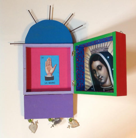 Mexican retablo box