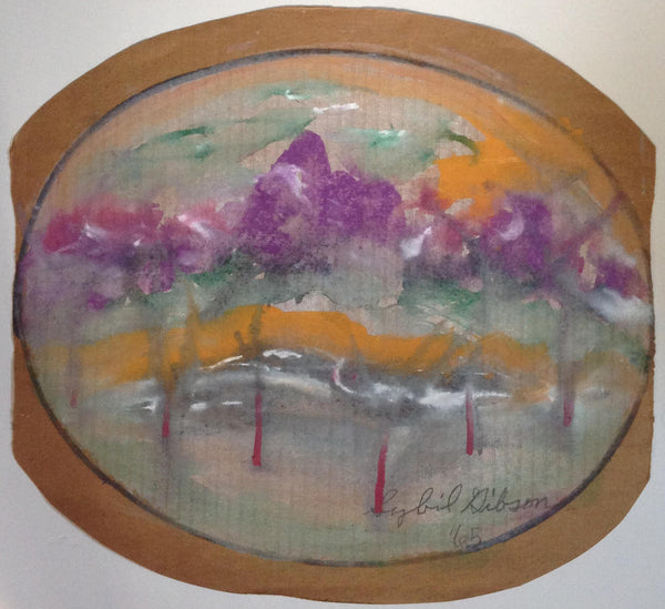 Sybil Gibson painting